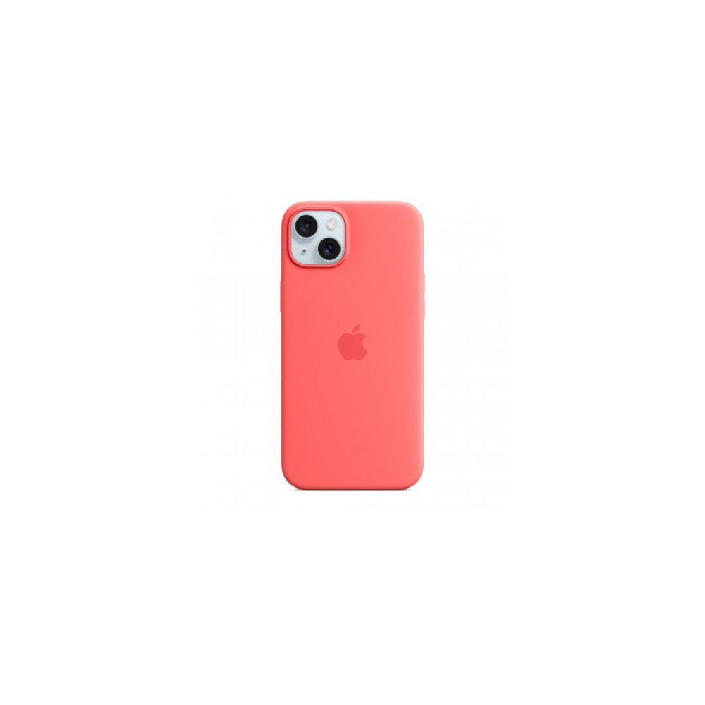 Custodia con Magsafe in Silicone per iPhone 15 Plus - Guava