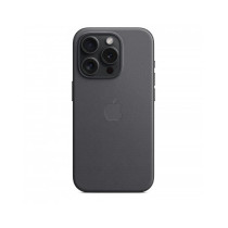 iPhone 15 Pro Custodia MagSafe in tessuto FineWoven - Nero