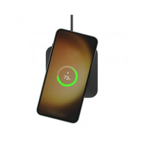 Tappetino per ricarica wireless 15W PSU QI easy alignament con cavo USB-C. Colore nero