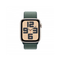 Apple Watch SE GPS + Cellular 44mm Galassia Cassa Alluminio con Cinturino Sport Loop Lago Verde