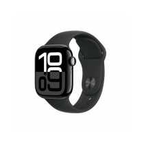 Apple Watch Series 10 GPS + Cellular 42mm Jet Nero Cassa Alluminio con Nero Sport Band - M/L