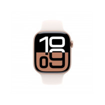 Apple Watch Series 10 GPS + Cellular 46mm Rose Oro Cassa Alluminio con Cinturino Sport Rosa Fard - S/M