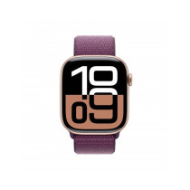 Apple Watch Series 10 GPS + Cellular 46mm Rose Oro Cassa Alluminio con Plum Sport Loop