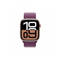 Apple Watch Series 10 GPS 42mm Rose Oro Cassa Alluminio con Plum Sport Loop