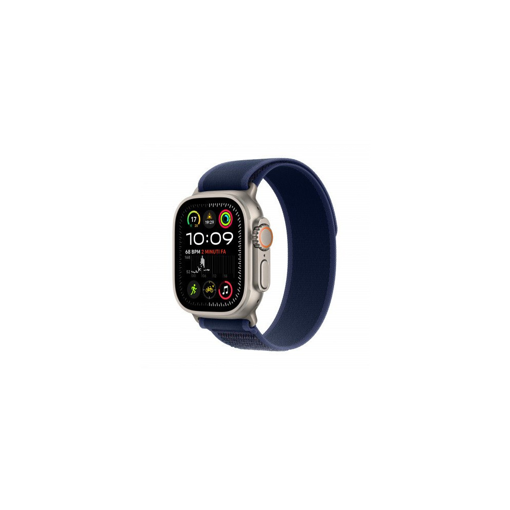 Apple Watch Ultra 2 GPS + Cellular 49mm Cassa Titanio Naturale con Blue Trail Loop - S/M