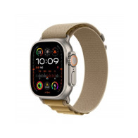 Apple Watch Ultra 2 GPS + Cellular 49mm Cassa Titanio Naturale con Tan Alpine Loop - Small