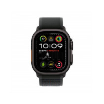 Apple Watch Ultra 2 GPS + Cellular 49mm Cassa Titanio Nero con Nero Trail Loop - M/L