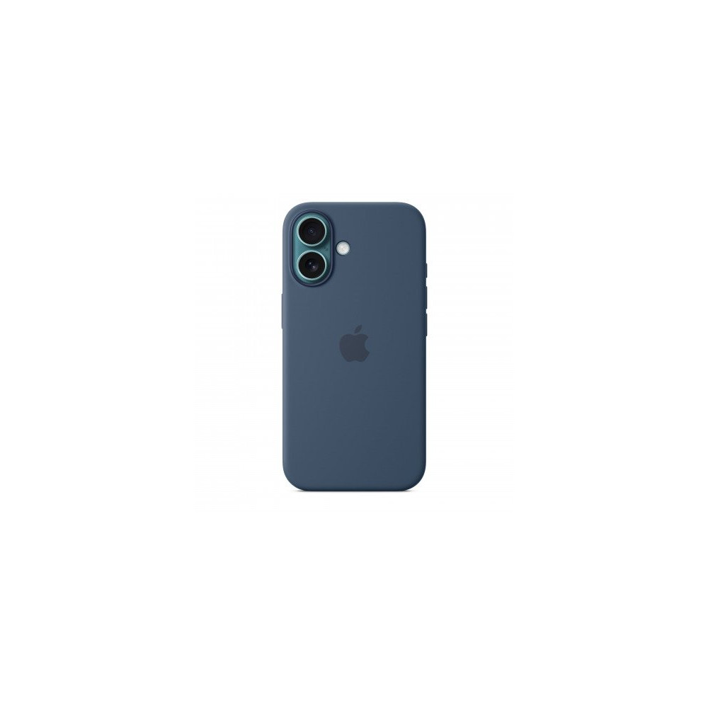 Custodia con Magsafe in Silicone per iPhone 16 - Denim