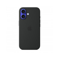 Custodia con Magsafe in Silicone per iPhone 16 - Nero