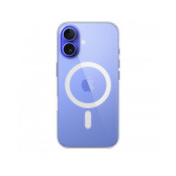 Custodia con Magsafe in Silicone per iPhone 16 - Trasparente