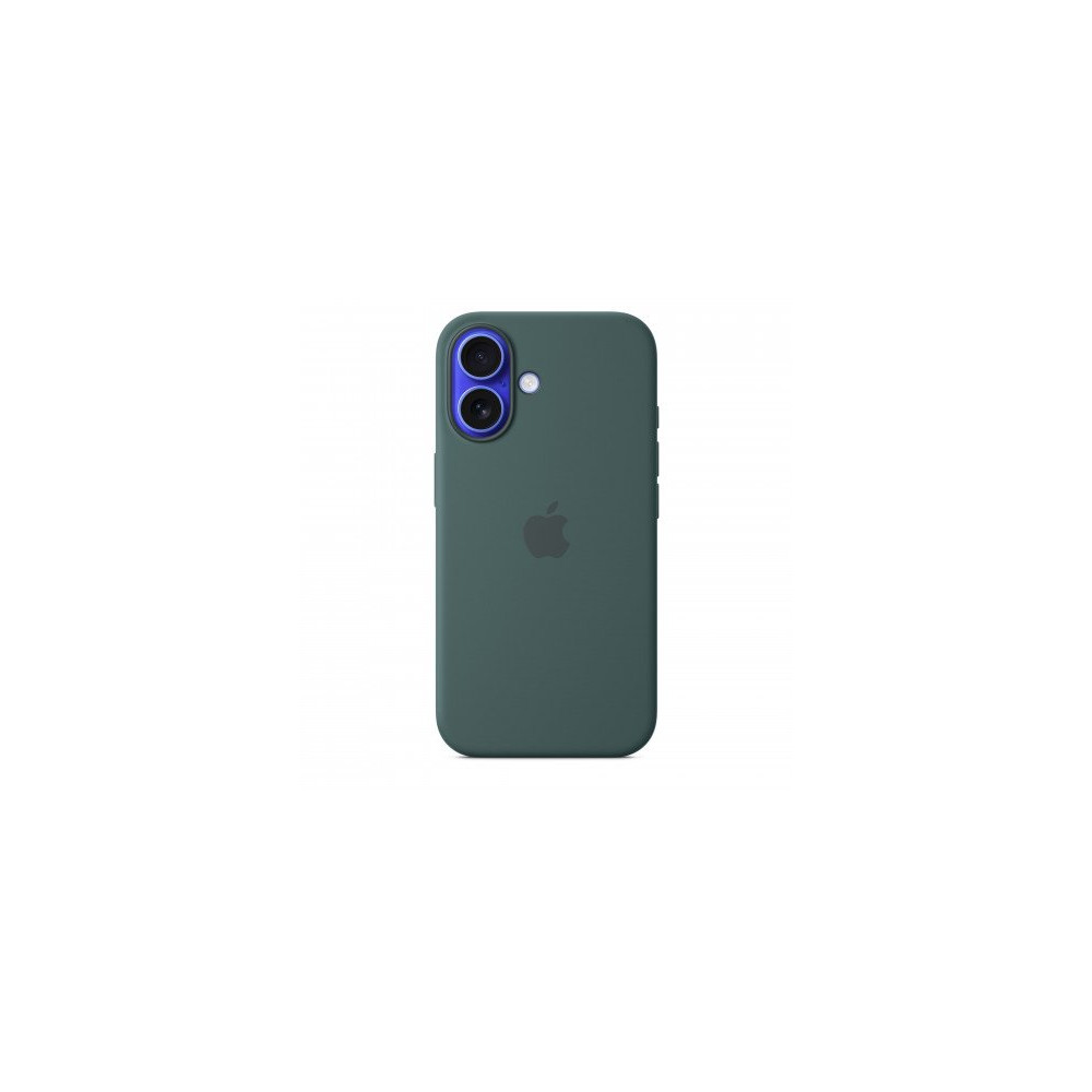 Custodia con Magsafe in Silicone per iPhone 16 - Verde Lago
