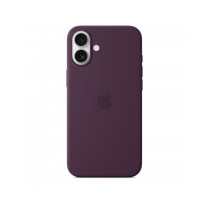 Custodia con Magsafe in Silicone per iPhone 16 Plus - Prugna