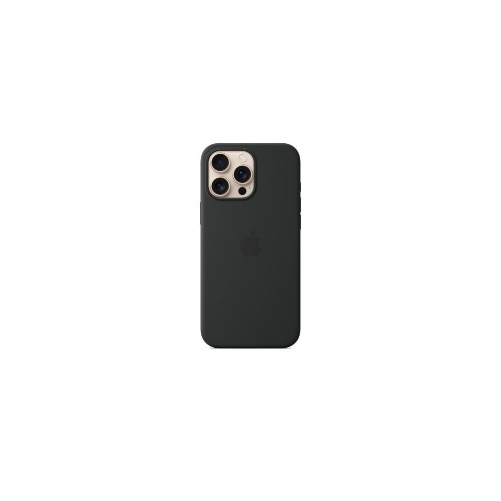 Custodia con Magsafe in Silicone per iPhone 16 Pro Max - Nero