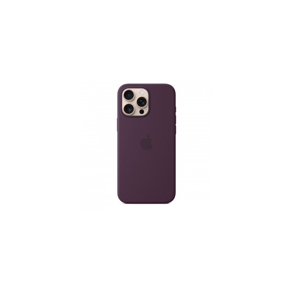 Custodia con Magsafe in Silicone per iPhone 16 Pro Max - Prugna