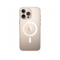 Custodia con Magsafe in Silicone per iPhone 16 Pro Max - Trasparente