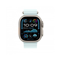 Estensione per cinturino Apple Watch 44/45/46/49mm - Ocean - Titanio Naturale - Blu Ghiaccio - Misura Unica