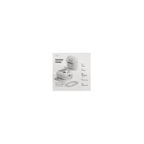 Airpods 4 - Retro HANG CASE - Light Gray