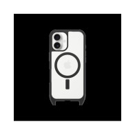OtterBox React Necklace MagSafe Apple iPhone 16 Black Crystal - clear/black