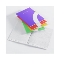 Blocco di n. 5  quaderni a righi numerati da 6 a 10 per DabliuPen+