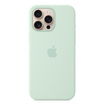 Custodia con Magsafe in Silicone per iPhone 16 Pro Max - Acquamarina