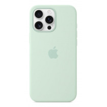 Custodia con Magsafe in Silicone per iPhone 16 Pro Max - Acquamarina