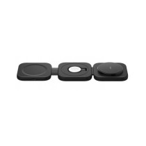 Tappetino di ricarica wireless magnetica da viaggio 3 in 1 con Qi2 da 15 W spina EU
