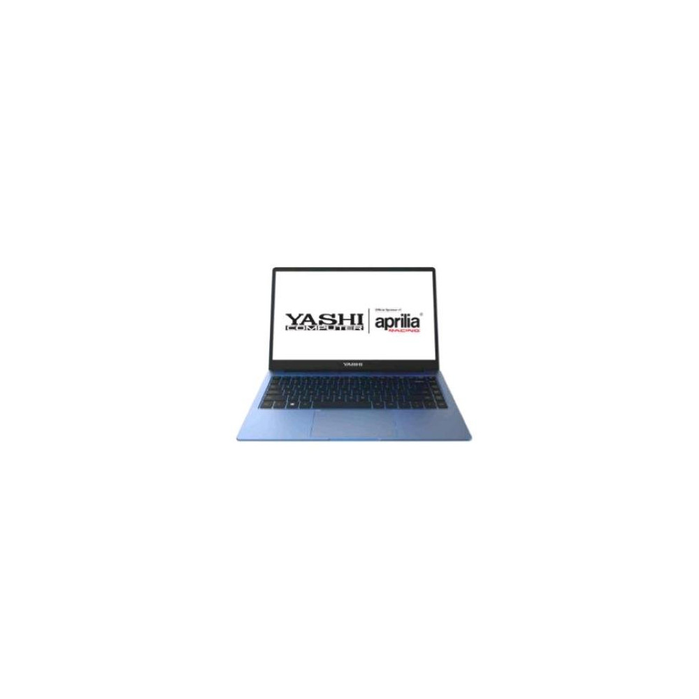 YASHI MONZA GT YP1450 14'' AMD RYZEN 7 5700U RAM 16GB-SSD 512GB-WI-FI 6-WIN 11 PROF AZZURRO