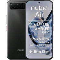 ZTE NUBIA AIR 5G DUAL SIM 6.78" OCTA CORE 256GB RAM 8GB 5G ITALIA TITANIUM BLACK