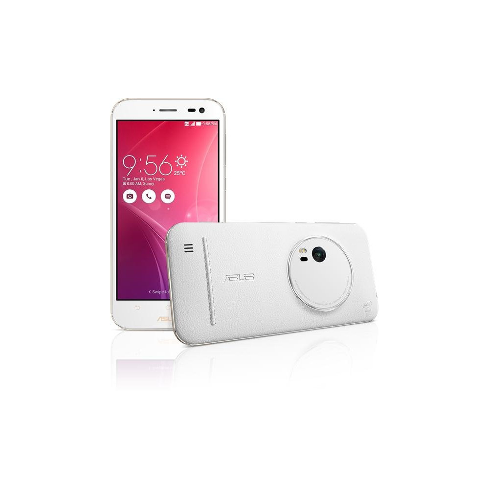 ASUS ZENFONE ZOOM 5.5" QUAD CORE 64GB RAM 4GB 4G LTE ITALIA WHITE