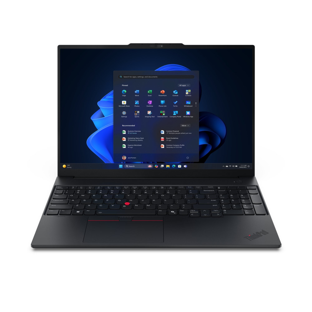 LENOVO THINKPAD E16 GEN 3 16" WUXGA AMD RYZEN 5 220 RAM 16GB-SSD 512GB NVMe-AMD RADEON GRAPHICS 740M-WI-FI 6 + GIGABIT LAN-WIN 1