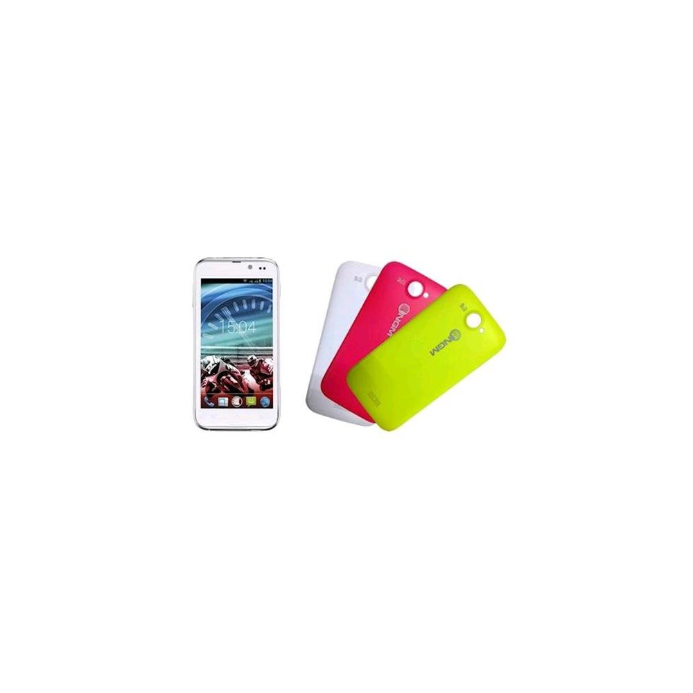 NGM DYNAMIC RACING 2 DUAL SIM 4.5" DUAL CORE ANDROID 4.2.2 ITALIA WHITE 3 COVER COLORATE INCLUSE