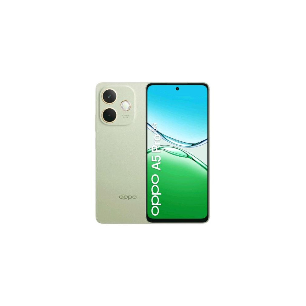 OPPO A5 PRO 5G DUAL SIM 6.67" OCTA CORE 256GB RAM 8GB 5G FOTO AI 50MP TIM OLIVE GREEN