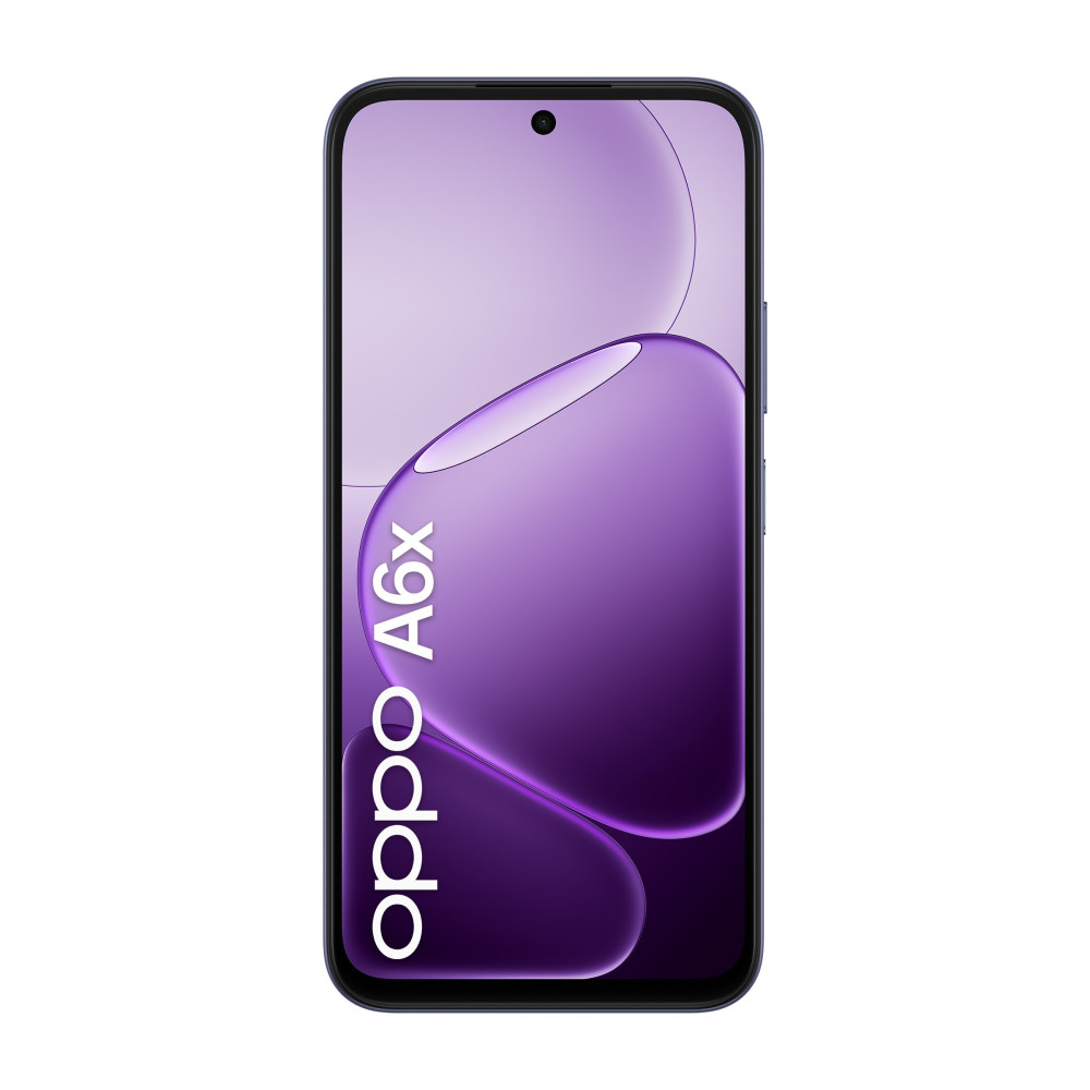 OPPO A6x DUAL SIM AI 6.75" OCTA CORE 128GB RAM 4GB 4G LTE ITALIA BLACK PURPLE