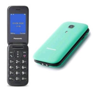 PANASONIC KX-TU400EXC 2.4" EASY PHONE CLAMSHELL FOTOCAMERA BLUETOOTH RESISTENTE AGLI URTI ITALIA TIFFANY GREEN