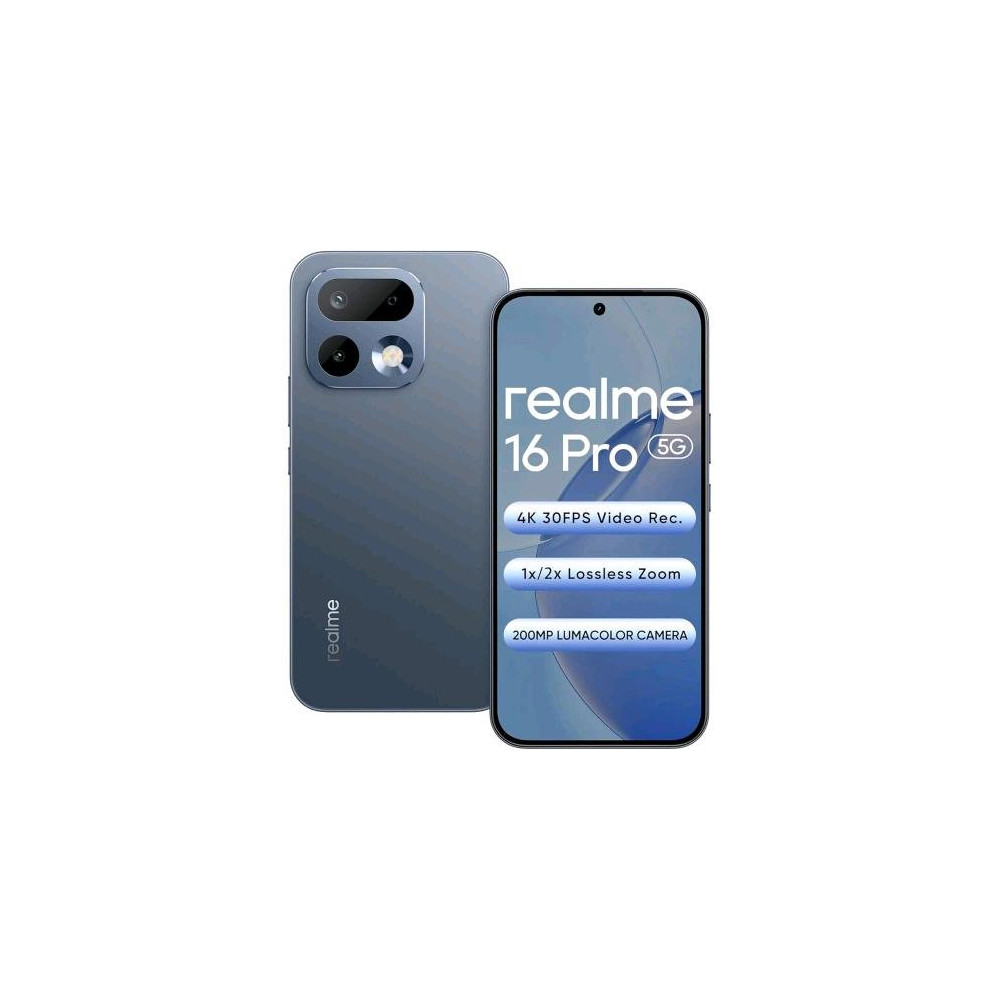 REALME 16 PRO 5G DUAL SIM 6.78" OCTA CORE 256GB RAM 8GB 5G ITALIA PEBBLE GREY