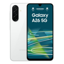 SAMSUNG A266 GALAXY A26 5G DUAL SIM 6.7" OCTA CORE 128GB MEMORIA ESPANDIBILE RAM 6GB 5G ITALIA WHITE