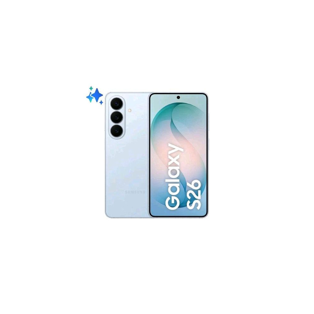 SAMSUNG S942 GALAXY S26 AI 5G DUAL SIM 6.3" OCTA CORE 256GB RAM 12GB 5G TIM SKY BLUE