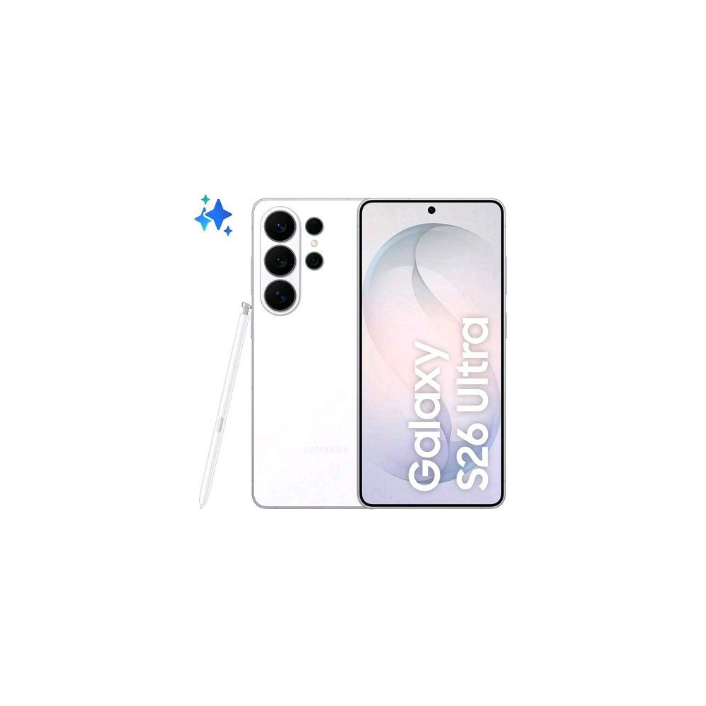 SAMSUNG S948 GALAXY S26 ULTRA AI 5G DUAL SIM 6.9" OCTA CORE 256GB RAM 12GB 5G EUROPA WHITE