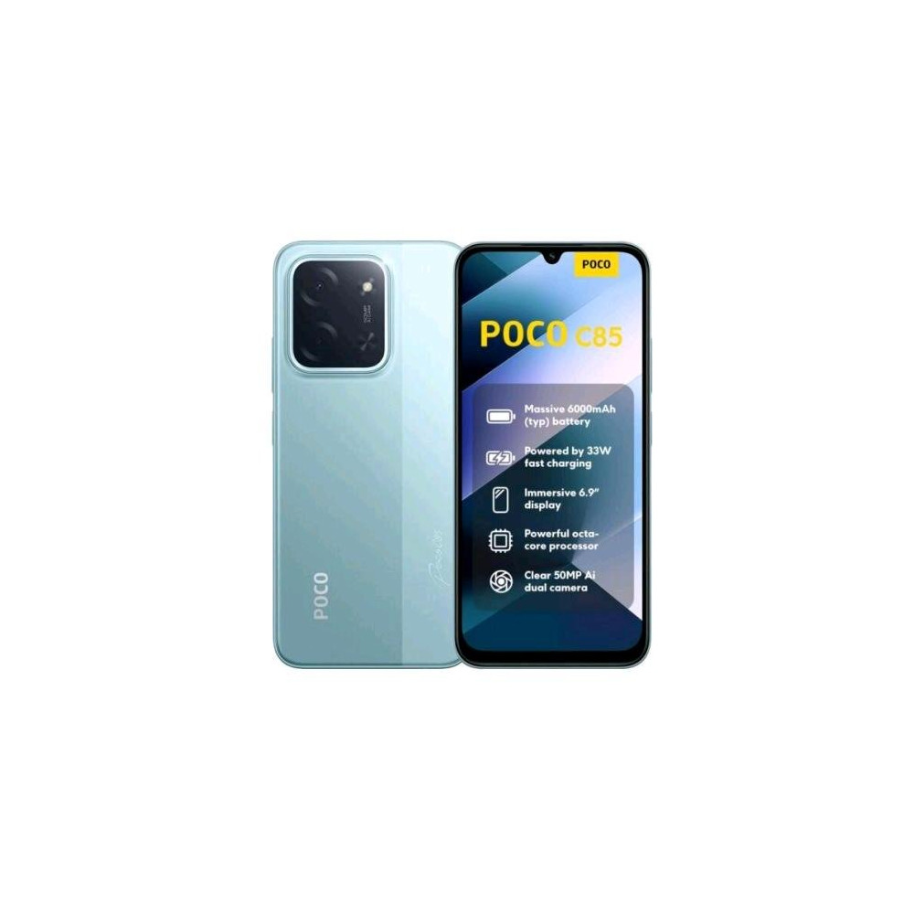 XIAOMI POCO C85 DUAL SIM 6.9" OCTA CORE 128GB RAM 6GB 4G LTE EUROPA GREEN