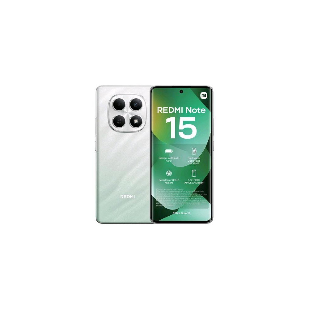 XIAOMI REDMi NOTE 15 DUAL SIM 6.77" OCTA CORE 256GB RAM 8GB 4G LTE NFC EUROPA FOREST GREEN
