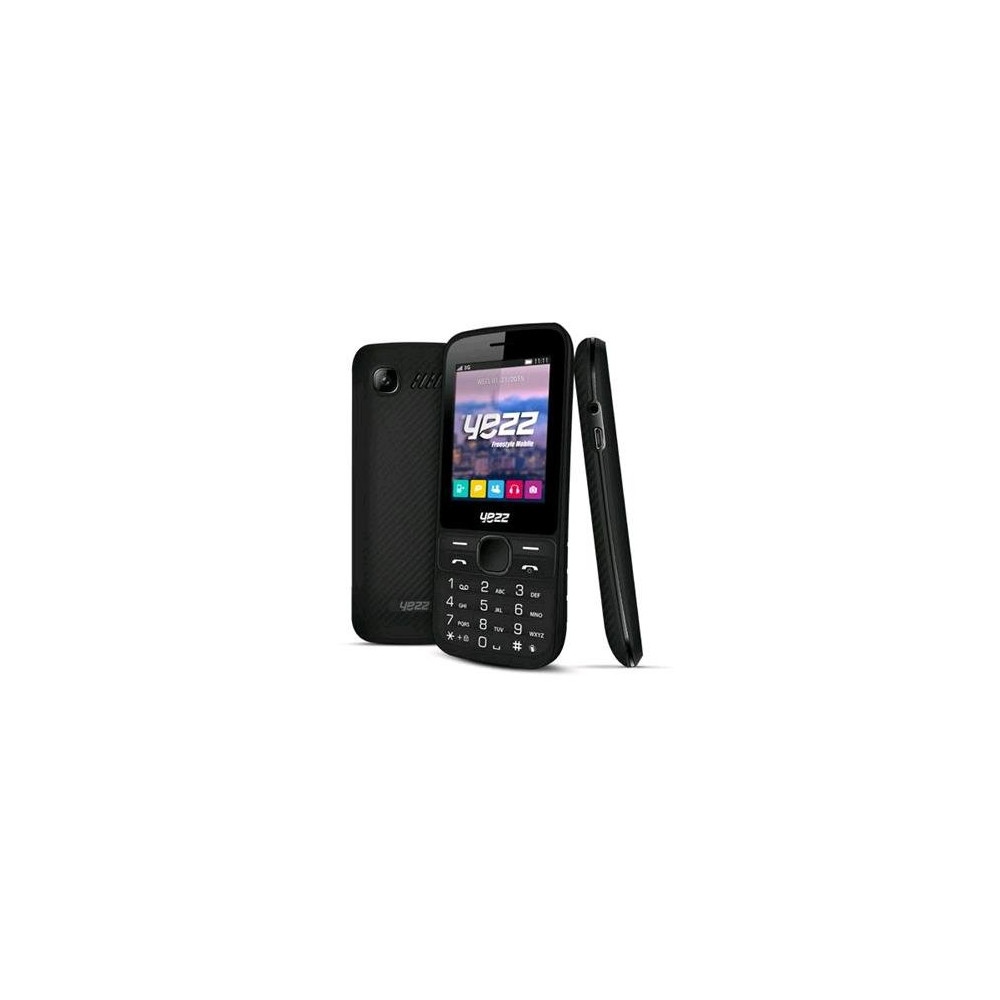 YEZZ C60 3G MONO SIM 2.4" FOTOCAMERA 1.3MPX 3G BLUETOOTH COLORE NERO