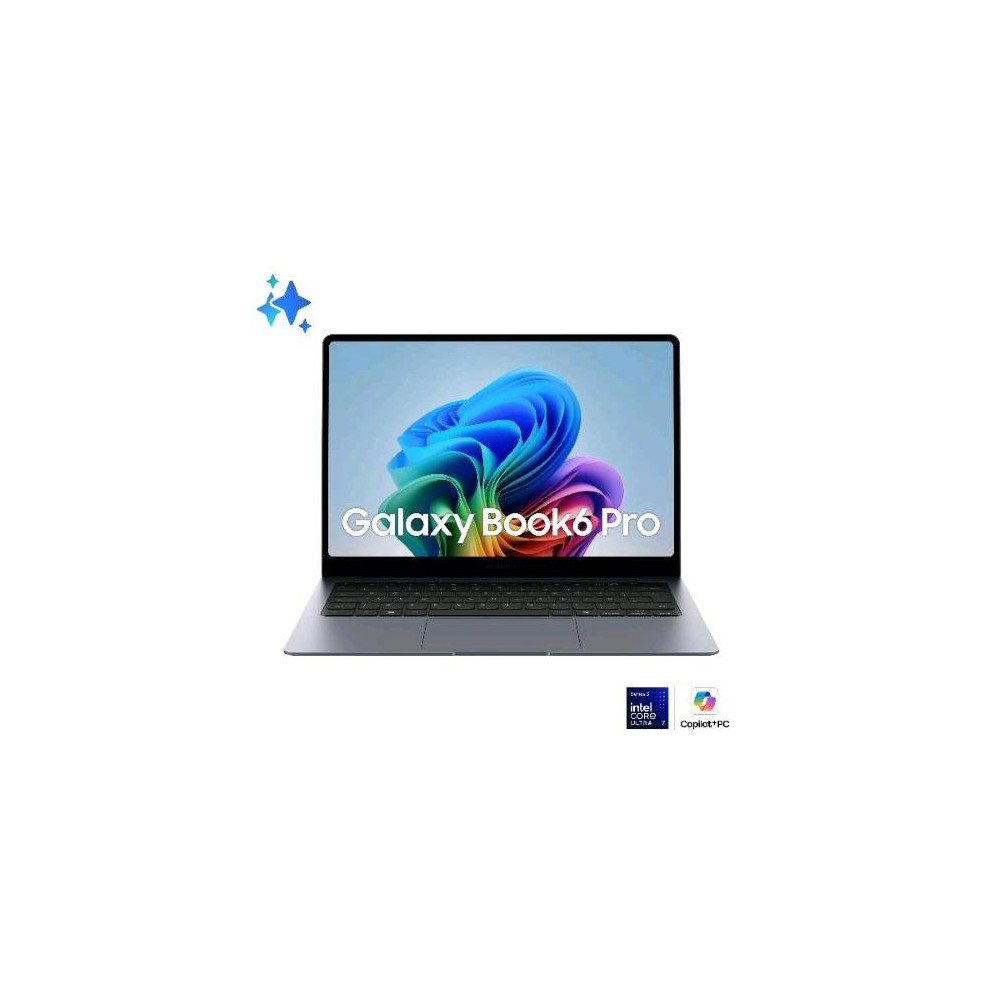 SAMSUNG GALAXY BOOK6 PRO NP944XJG-KG4IT Copilot+ PC 14" WQXGA+ AMOLED TOUCH SCREEN INTEL CORE ULTRA 7 356H RAM 32GB-SSD 1TB NVMe