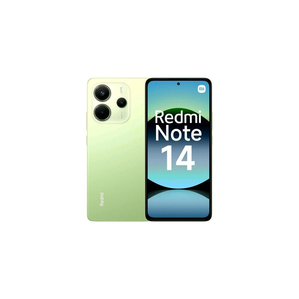 XIAOMI REDMi NOTE 14 DUAL SIM 6.67" OCTA CORE 256GB RAM 8GB 4G LTE ITALIA LIME GREEN