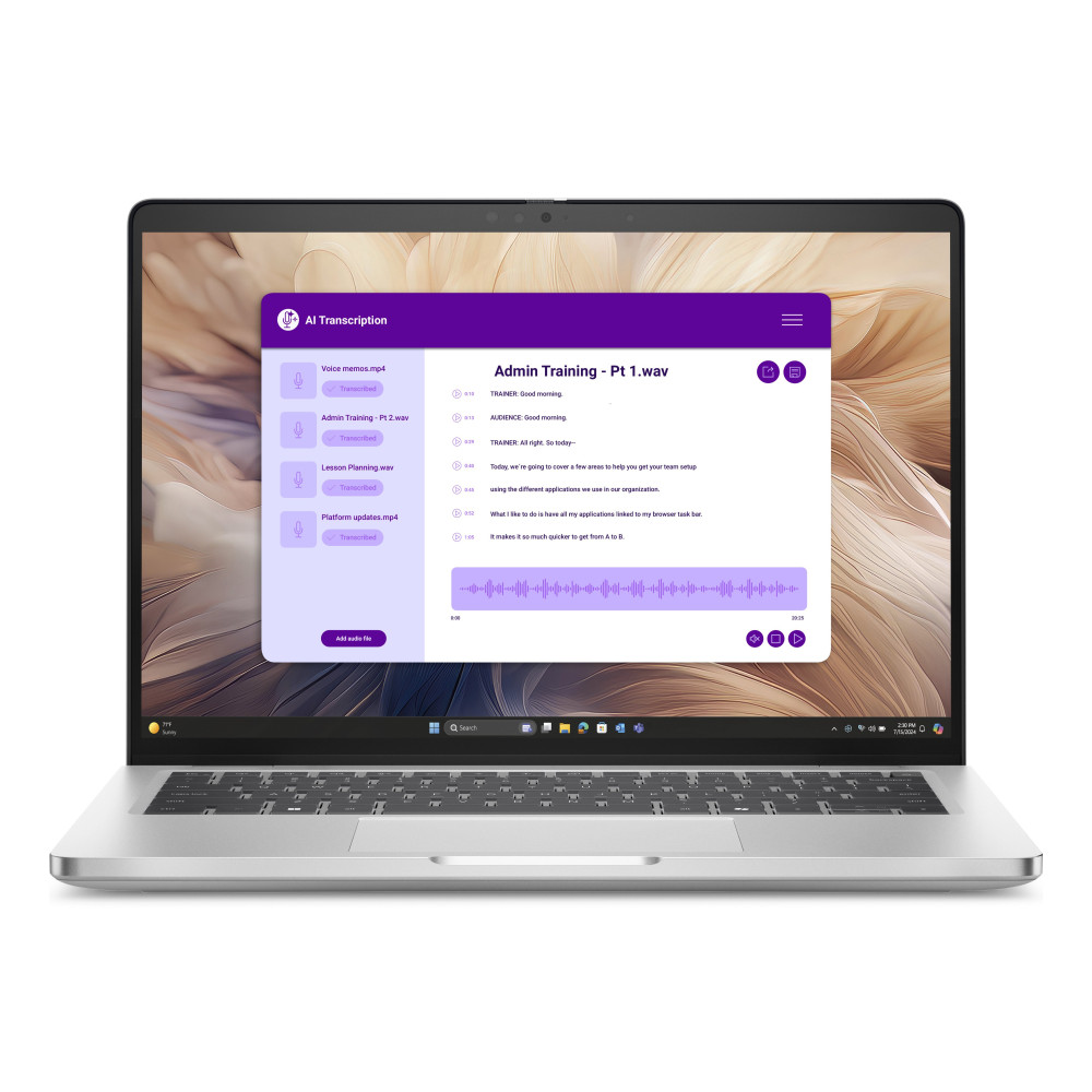 DELL PRO 14 PLUS PB14250 14" FULL HD+ INTEL CORE ULTRA 5 235U RAM 16GB-SSD 512GB NVMe-INTEL GRAPHICS-WI-FI 6E-WIN 11 PROF ALLUMI