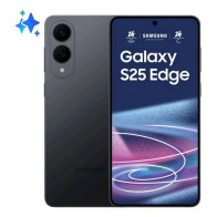 SAMSUNG S937 GALAXY S25 EDGE 5G DUAL SIM 6.7" OCTA CORE 512GB RAM 12GB VOAFONE ITALIA TITANIUM JETBLACK
