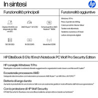 HP ELITEBOOK 8 G1a 16 16" WUXGA AMD RYZEN 5 220 RAM 16GB-SSD 512GB NVMe-AMD RADEON GRAPHICS-WI-FI 7-WIN 11 PROF (AD4J4ET#ABZ)