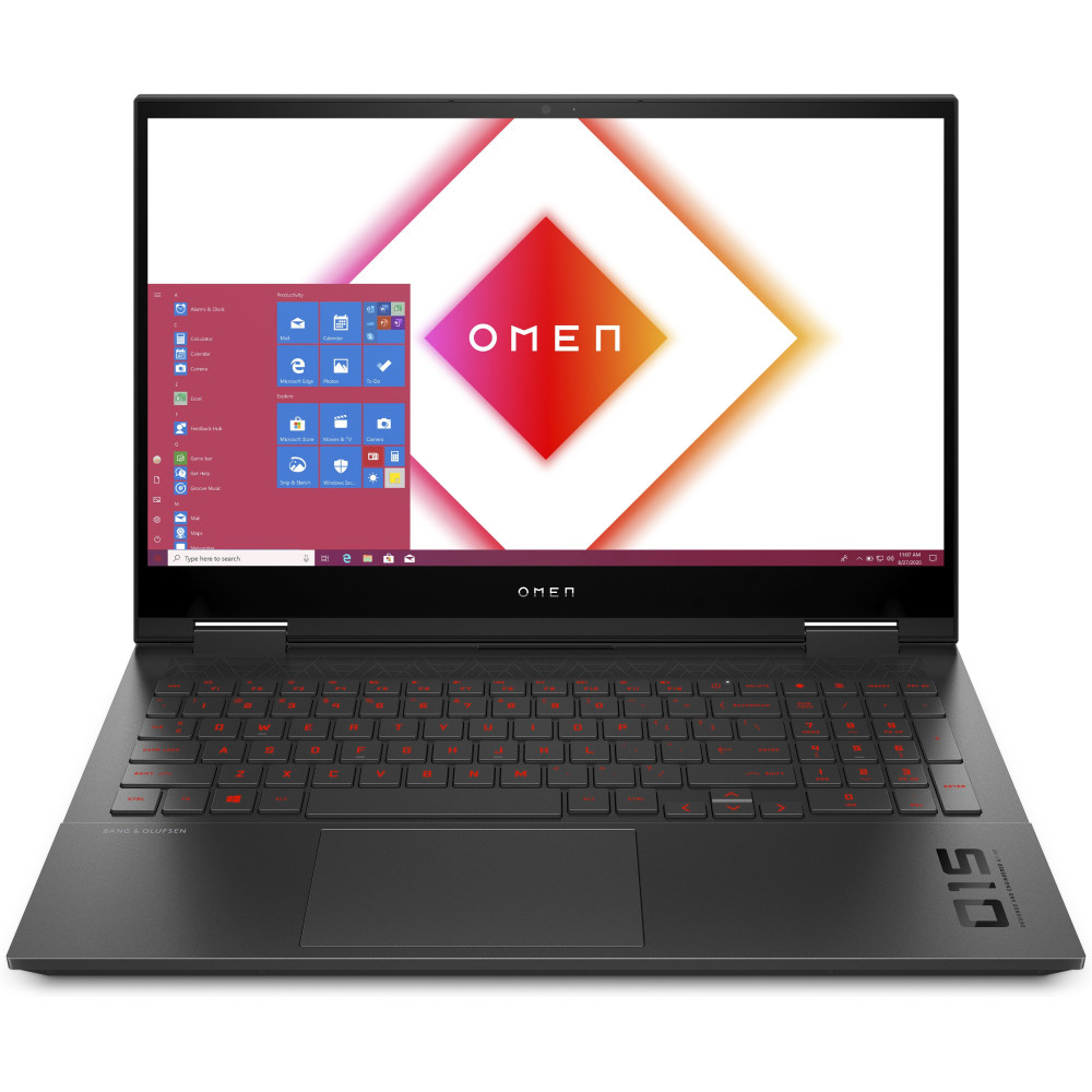 HP OMEN 15-EK1026NL 15.6" i7-10750H 2.6GHz RAM 16GB-SSD 512GB M.2 NVMe-NVIDIA GEFORCE RTX 370 MAX-Q 8GB-WIN 10 HOME (3Z8Z5EA#ABZ