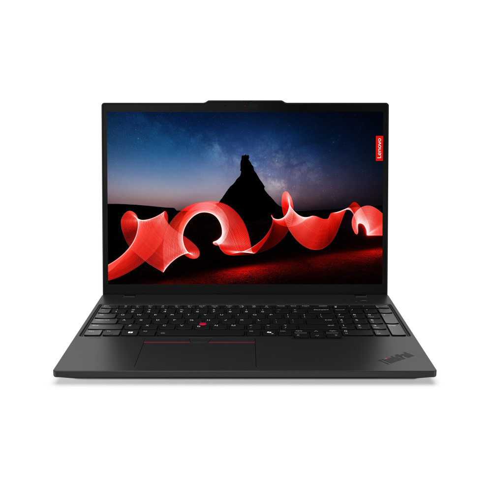LENOVO THINKPAD T16 16" WUXGA INTEL CORE ULTRA 7-155U 1.2GHz RAM 16GB-SSD 512GB M.2 NVMe-WI-FI 6E-WIN 11 PROF BLACK (21MN004DIX)