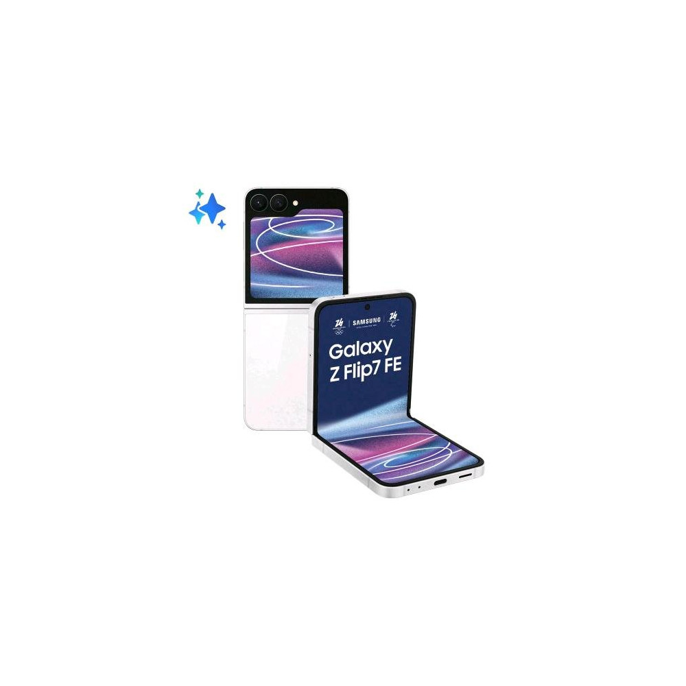 SAMSUNG F761 GALAXY Z FLIP7 FE 5G DUAL SIM 6.7" OCTA CORE 256GB RAM 8GB 5G VODAFONE ITALIA WHITE