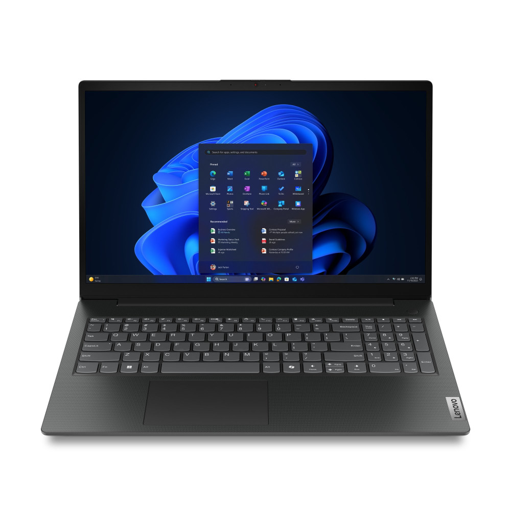 LENOVO V15-IJL G6 15.6" INTEL 100 RAM 8GB-SSD 256GB-INTEL UHD GRAPHICS-WI-FI 6-FREE DOS NERO
